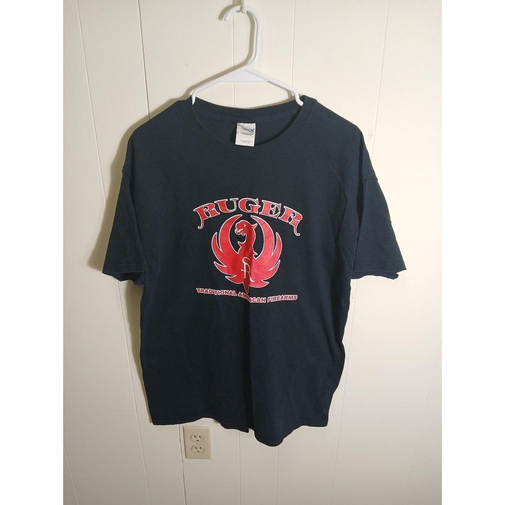 Ruger Traditional American Firearms Large  Black T-Shirt !!